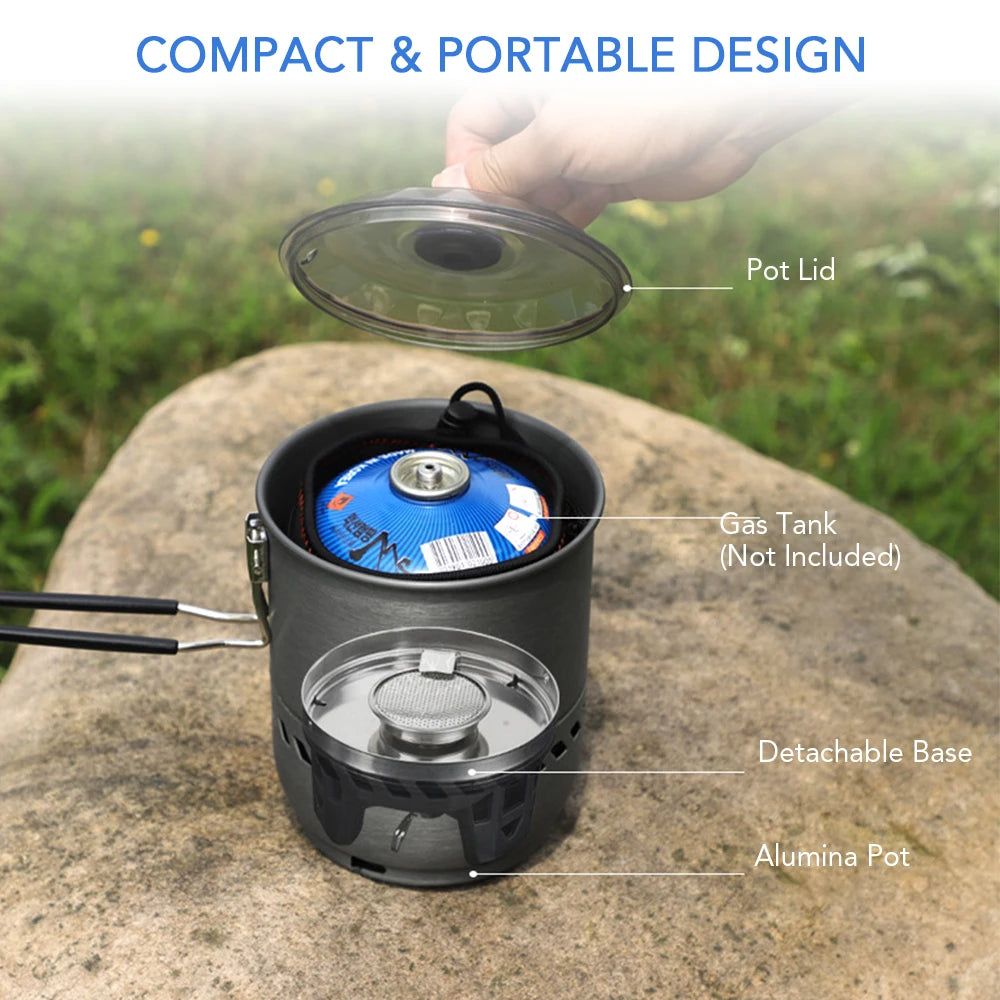 Camping Gas Stove Outdoor of Nature